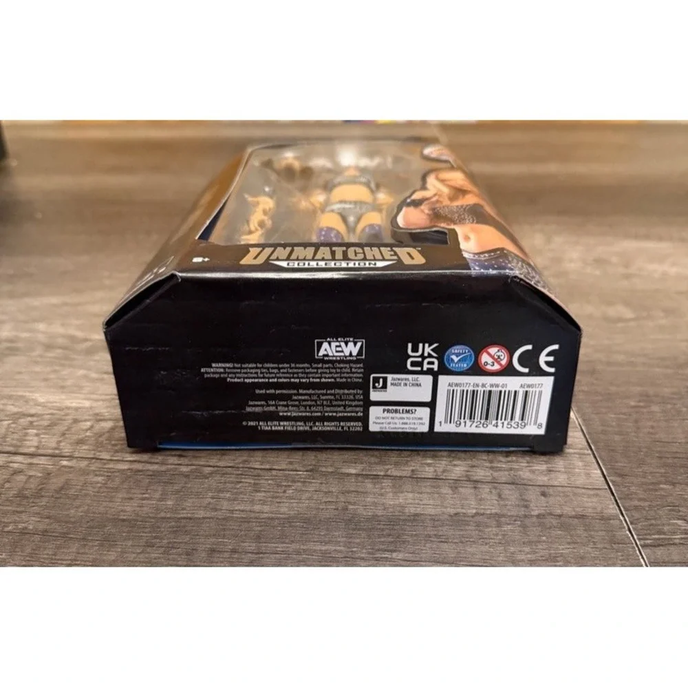 AEW Unmatched Series 3 Anna Jay #21 Action Figure Jazwares 3 Upper Deck Cards